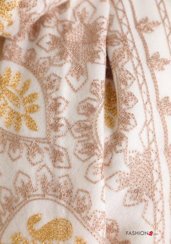 Écharpe à broderie à franges - ph 4