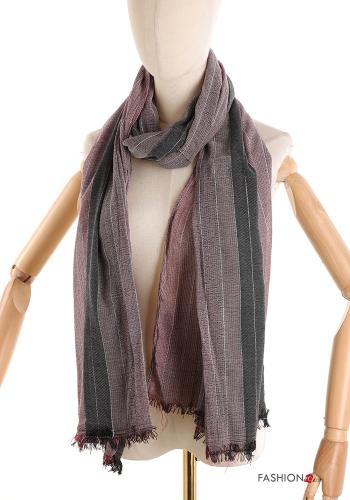 Sciarpa in Cotone Fantasia righe