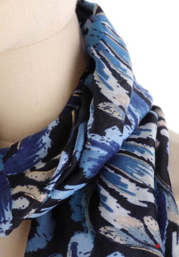 Blumenmuster Schal - ph 2