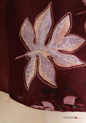 Leaf print Scarf - ph 3