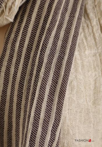 Streifenmuster Schal aus Baumwolle - ph 4