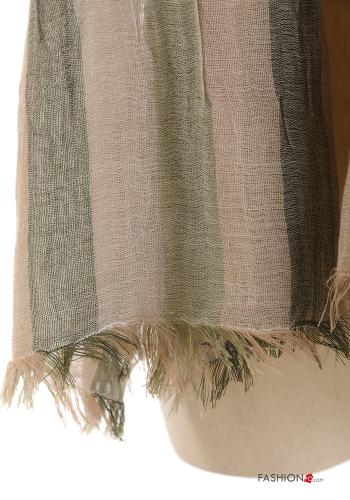 Striped Cotton Scarf - ph 3