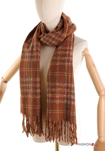 Tartan Foulard with fringe - ph 1