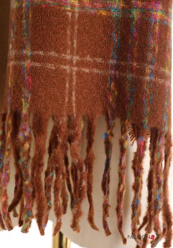 Tartan Foulard with fringe - ph 3