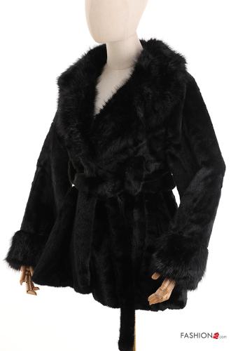 Cappotto in Pelliccia ecologica - ph 1