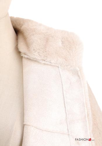 Casaco em Couro ecológico - ph 4