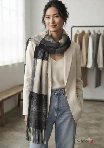 Foulard Fantasia stampata