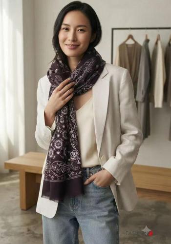 Foulard Fantasia stampata - ph 1