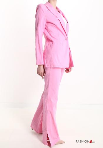 Tailleur in Cotone con bottoni - ph 3
