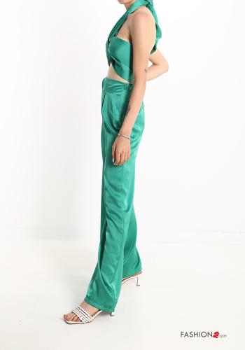 Satin zweiteilige Set mit Schleife - ph 3
