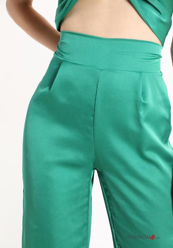 Satin zweiteilige Set mit Schleife - ph 5