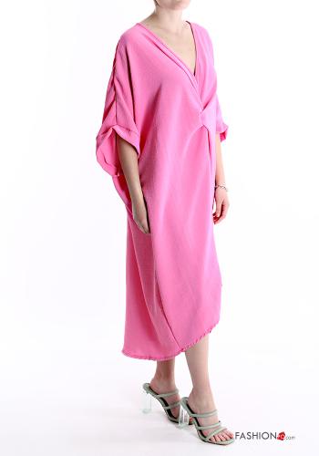 Robe à col en V - ph 3