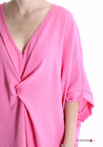 Robe à col en V - ph 4