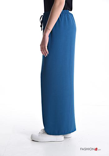 Pantalone wide leg con coulisse con elastico - ph 3