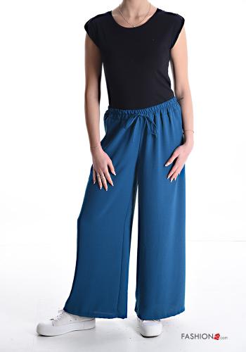 Pantalone wide leg con coulisse con elastico - ph 5