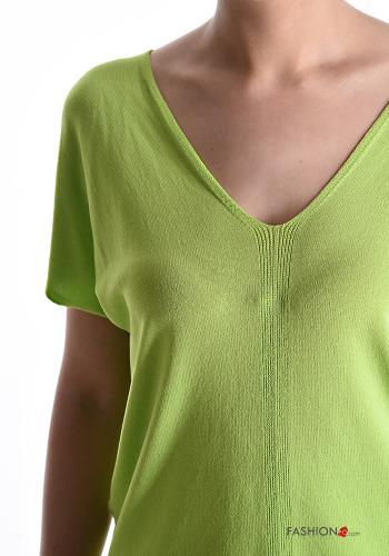 T-shirt mit V-Ausschnitt - ph 4