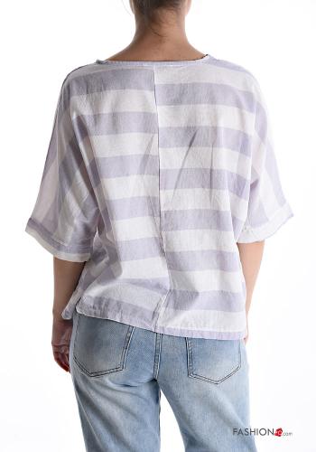 Striped Cotton T-shirt - ph 2