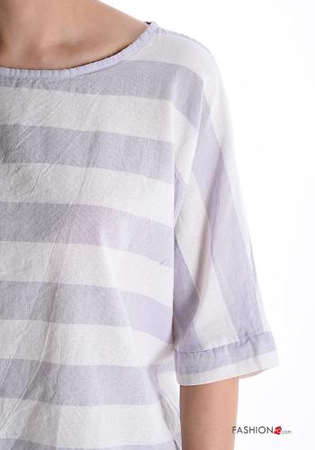 Striped Cotton T-shirt - ph 4