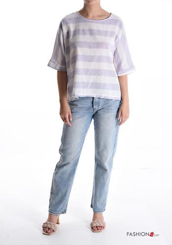 Striped Cotton T-shirt - ph 5