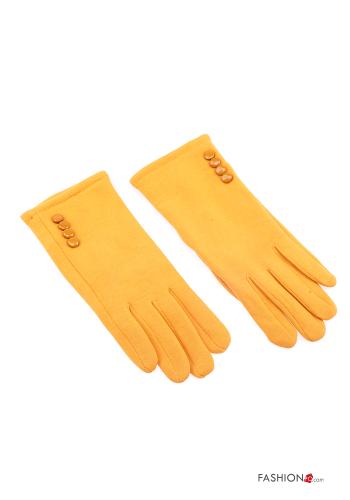 Handschuhe aus Baumwolle mit Knöpfen - ph 2