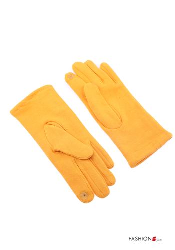 Handschuhe aus Baumwolle mit Knöpfen - ph 3