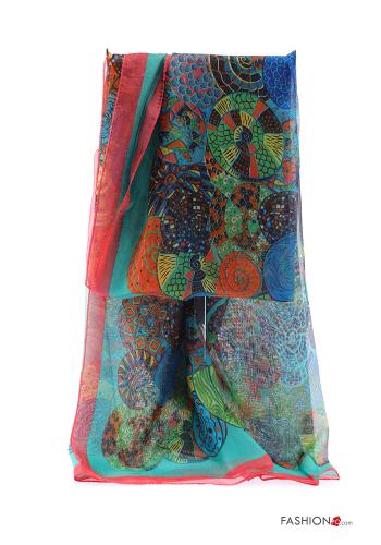 Patterned Silk Scarf - ph 5