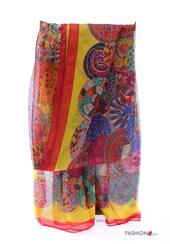 Patterned Silk Scarf - ph 8