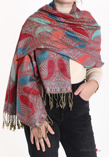 Bufanda Estampado jacquard con flecos - ph 1