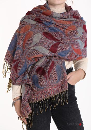 Bufanda Estampado jacquard con flecos - ph 7