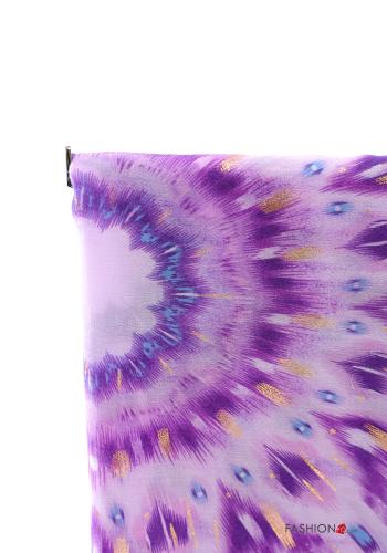Bufanda De lurex Estampado abstracto - ph 3