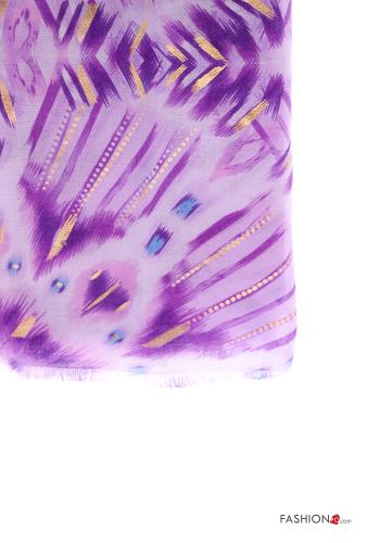Bufanda De lurex Estampado abstracto - ph 4