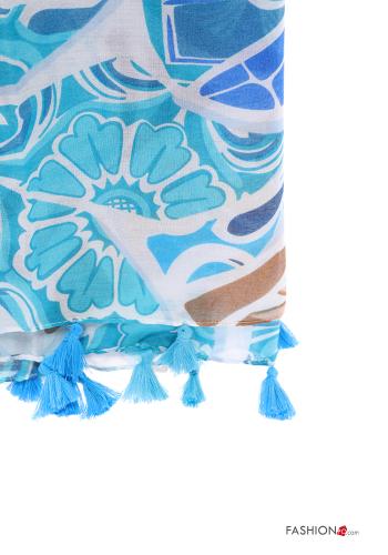 Abstract print Scarf - ph 4