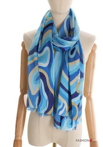 Sciarpa raso Fantasia astratta