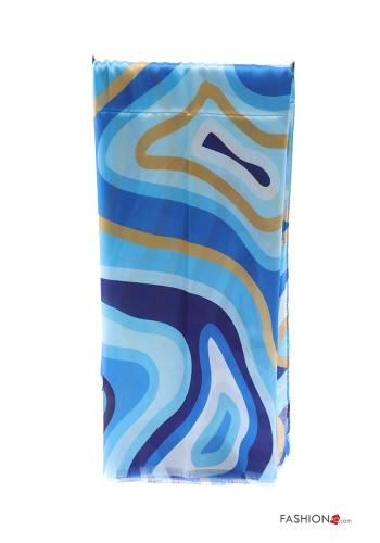 Sciarpa raso Fantasia astratta - ph 2
