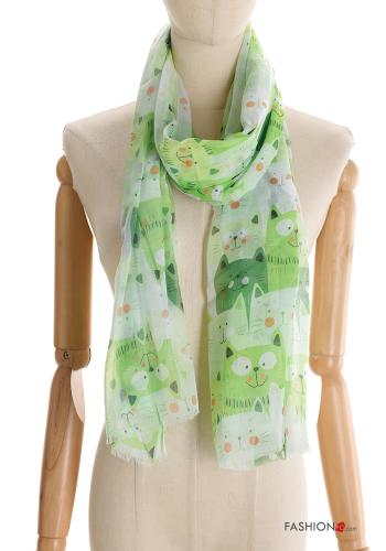Animal motif Scarf