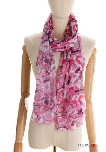 Bufanda Estampado Floral con lentejuelas