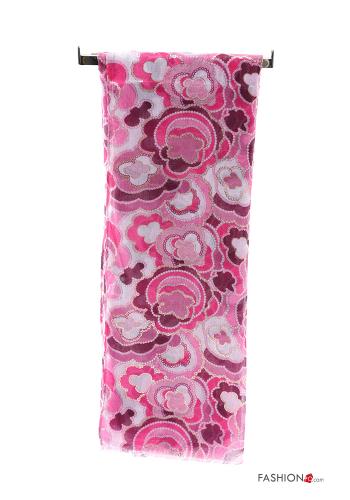 Floral Scarf with sequins - ph 2