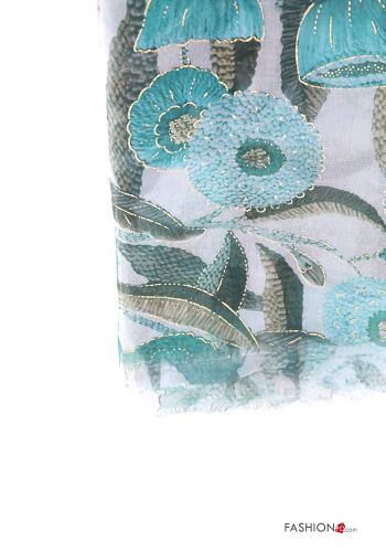 Sciarpa lurex Fantasia floreale - ph 4