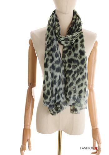 Tiermuster Lurex Schal - ph 1