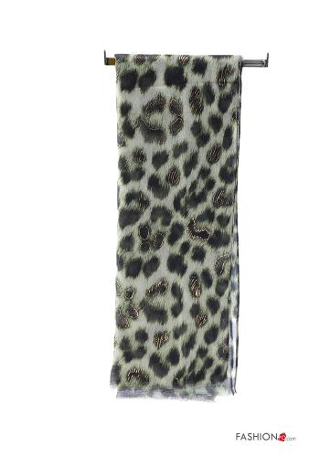 Tiermuster Lurex Schal - ph 2