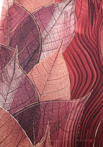 Sciarpa lurex Fantasia con foglie - ph 2