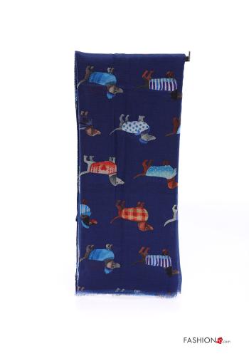 Animal motif Scarf