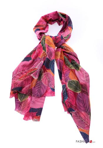 Leaf print Scarf - ph 1