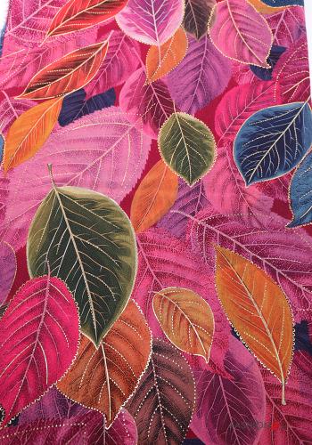 Leaf print Scarf - ph 2
