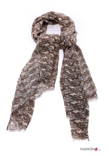 Sciarpa Fantasia con foglie - ph 1