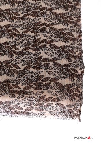 Sciarpa Fantasia con foglie - ph 3