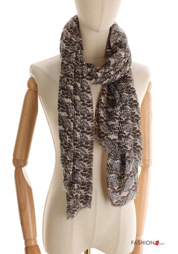 Sciarpa Fantasia con foglie - ph 4