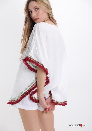 Copricostume Fantasia ricamata con frange - ph 2