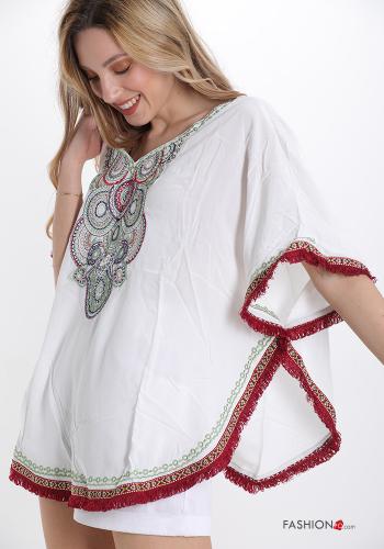 Copricostume Fantasia ricamata con frange - ph 3