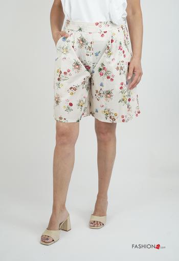 Shorts aus Baumwolle